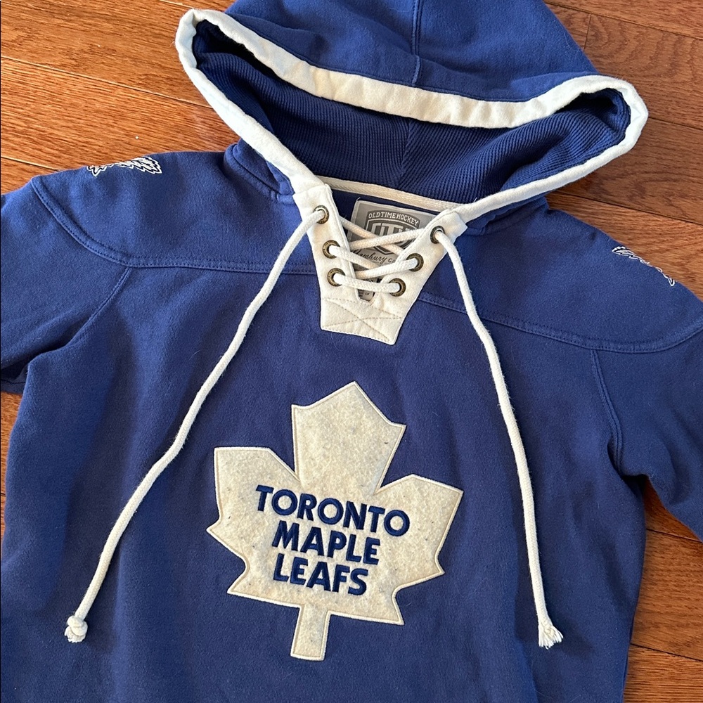 Old Time Hockey Toronto Maple Leafs Hoodie - Picture 2 of 3